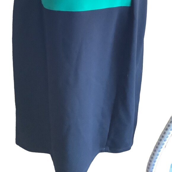 EUC Maggie London Color Block Dress Size: 10 - Picture 3 of 8